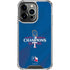 2023 World Series Champions Texas Rangers iPhone 14 Pro Clear Case