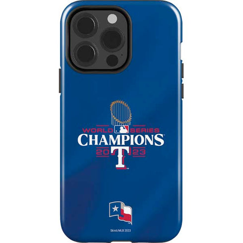 2023 World Series Champions Texas Rangers iPhone 14 Pro Impact Case