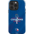 2023 World Series Champions Texas Rangers iPhone 14 Pro Impact Case