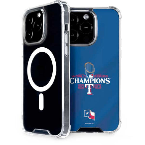 2023 World Series Champions Texas Rangers iPhone 14 Pro MagSafe Case