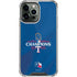 2023 World Series Champions Texas Rangers iPhone 14 Pro Max Clear Case