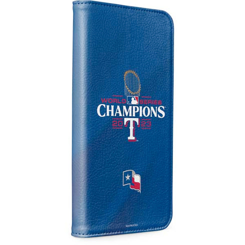 2023 World Series Champions Texas Rangers iPhone 15 Pro Folio Case