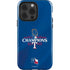 2023 World Series Champions Texas Rangers iPhone 15 Pro Impact Case
