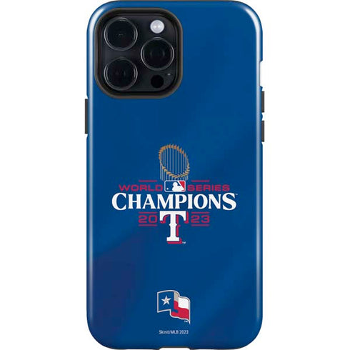 2023 World Series Champions Texas Rangers iPhone 15 Pro Max Impact Case