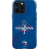2023 World Series Champions Texas Rangers iPhone 15 Pro Max Impact Case