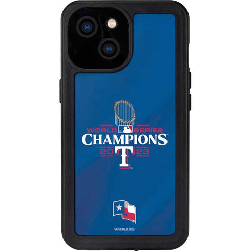 2023 World Series Champions Texas Rangers iPhone 15 Waterproof Case