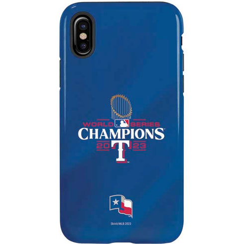 2023 World Series Champions Texas Rangers iPhone X Pro Case