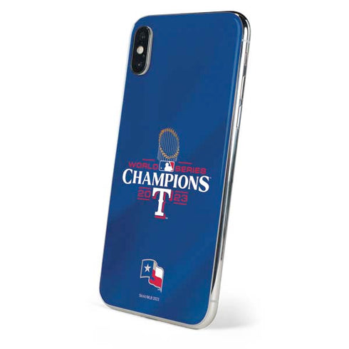 2023 World Series Champions Texas Rangers iPhone X Skin