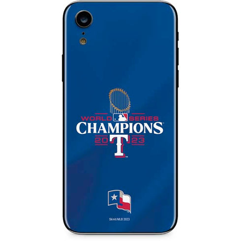 2023 World Series Champions Texas Rangers iPhone XR Skin