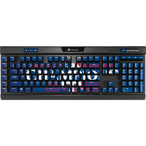 2023 World Series Champions Texas Rangers K95 RGB PLATINUM Mechanical Gaming Keyboard Skin