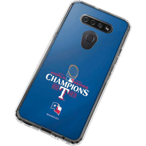 2023 World Series Champions Texas Rangers LG K51/Q51 Clear Case