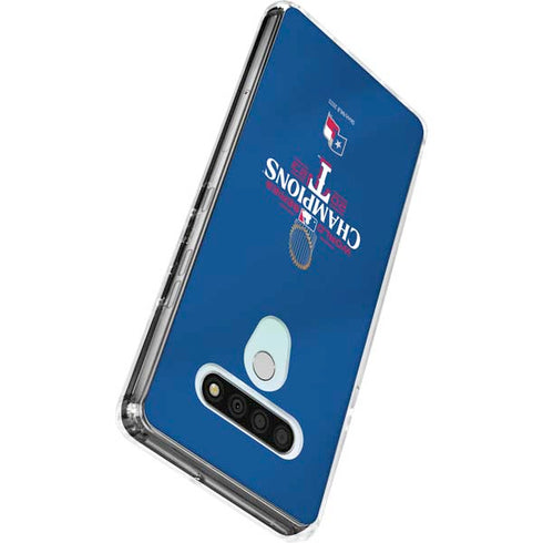 2023 World Series Champions Texas Rangers LG Stylo 6 Clear Case