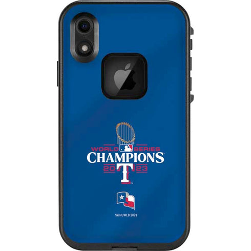 2023 World Series Champions Texas Rangers LifeProof Fre iPhone Skin