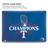 2023 World Series Champions Texas Rangers MacBook Pro 15in (2016-19) Case plus Skin