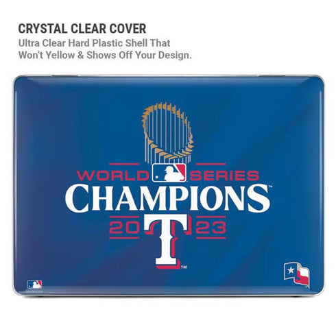 2023 World Series Champions Texas Rangers MacBook Pro 16in (2019-20) Case plus Skin