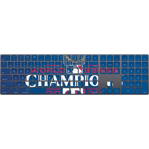 2023 World Series Champions Texas Rangers Magic Keyboard with Numeric Keypad Skin