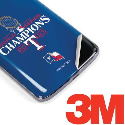 2023 World Series Champions Texas Rangers Moto E5 Plus Skin