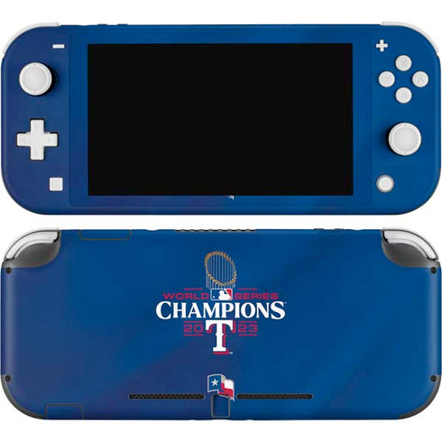 2023 World Series Champions Texas Rangers Nintendo Switch Lite Skin