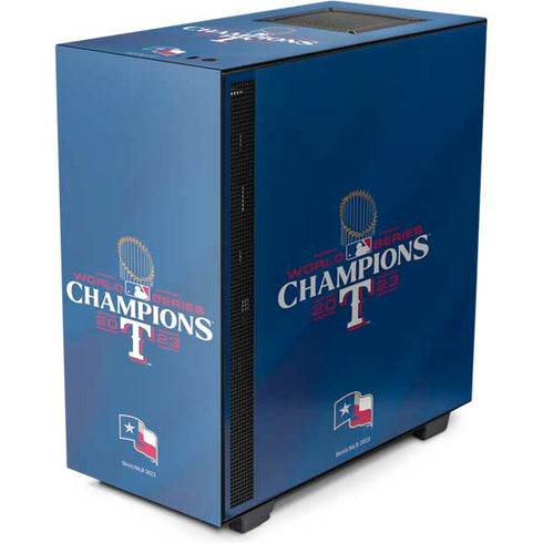 2023 World Series Champions Texas Rangers NZXT H510 Compact ATX Mid-Tower Case Skin