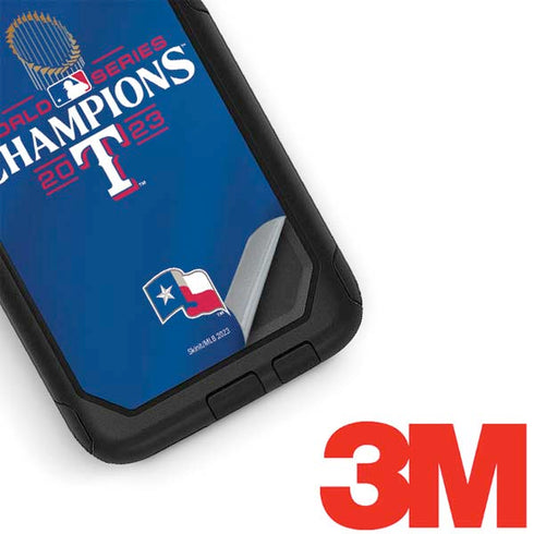 2023 World Series Champions Texas Rangers Otterbox Commuter Galaxy Skin