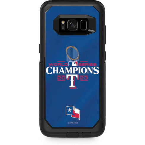 2023 World Series Champions Texas Rangers Otterbox Commuter Galaxy Skin
