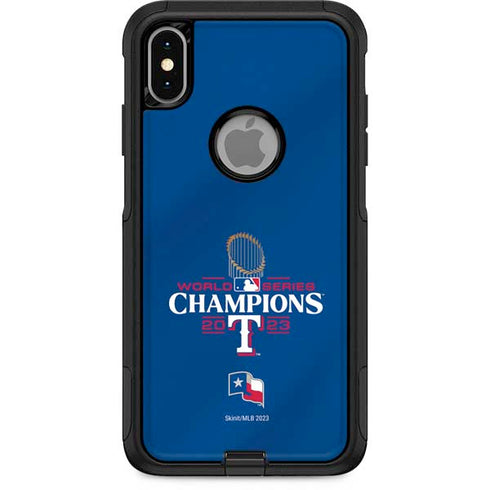 2023 World Series Champions Texas Rangers Otterbox Commuter iPhone Skin