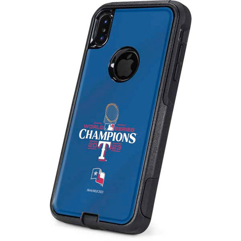 2023 World Series Champions Texas Rangers Otterbox Commuter iPhone Skin