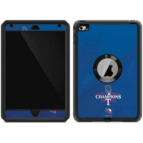 2023 World Series Champions Texas Rangers Otterbox Defender iPad Skin