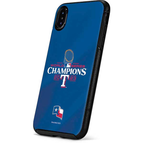 2023 World Series Champions Texas Rangers Otterbox Symmetry iPhone Skin