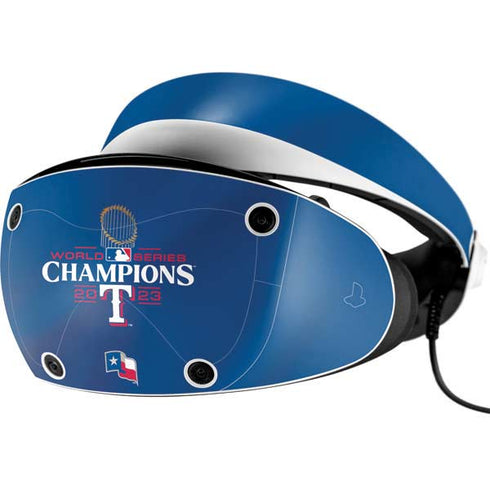 2023 World Series Champions Texas Rangers PlayStation VR2 Skin