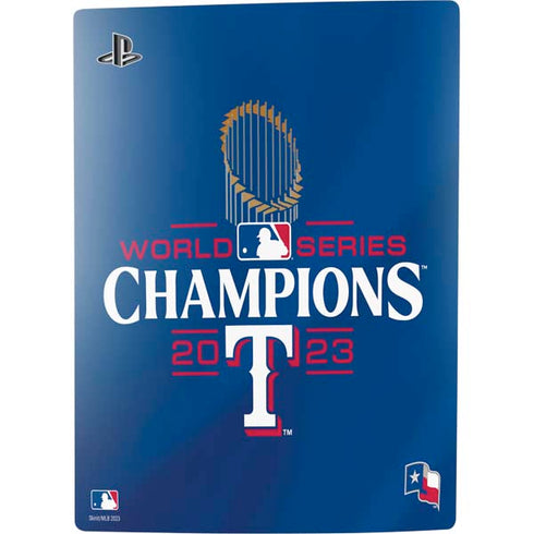 2023 World Series Champions Texas Rangers PS5 Digital Edition Console Skin