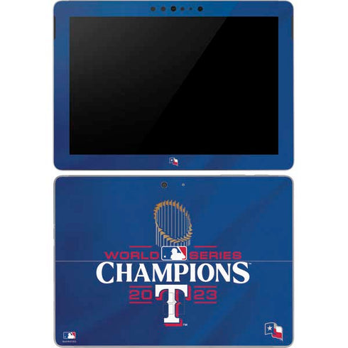 2023 World Series Champions Texas Rangers Surface Go Skin