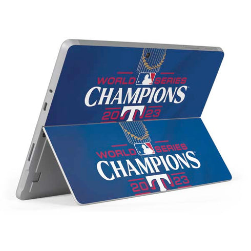 2023 World Series Champions Texas Rangers Surface Go Skin