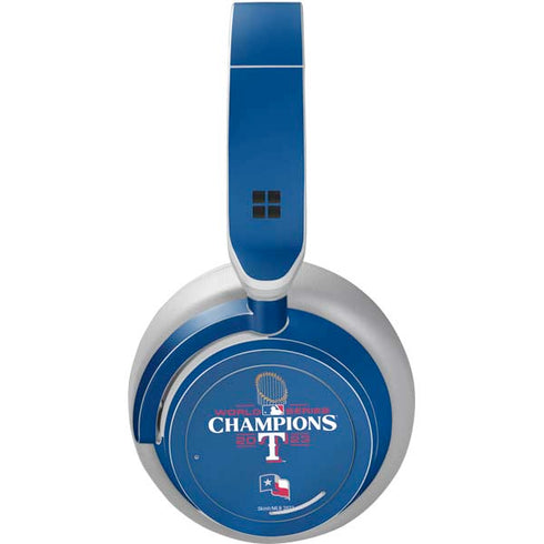2023 World Series Champions Texas Rangers Surface Headphones Skin