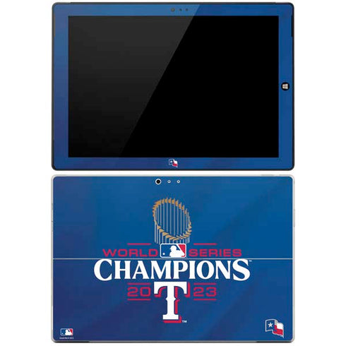 2023 World Series Champions Texas Rangers Surface Pro 3 Skin