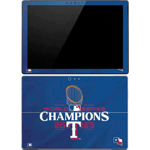 2023 World Series Champions Texas Rangers Surface Pro 4 Skin