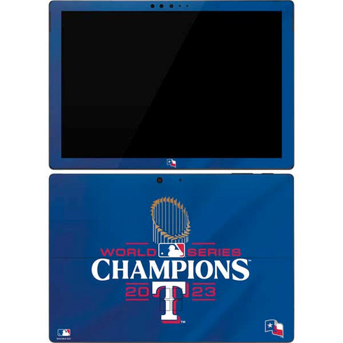 2023 World Series Champions Texas Rangers Surface Pro 7 Skin