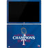 2023 World Series Champions Texas Rangers Surface Pro 7 Skin