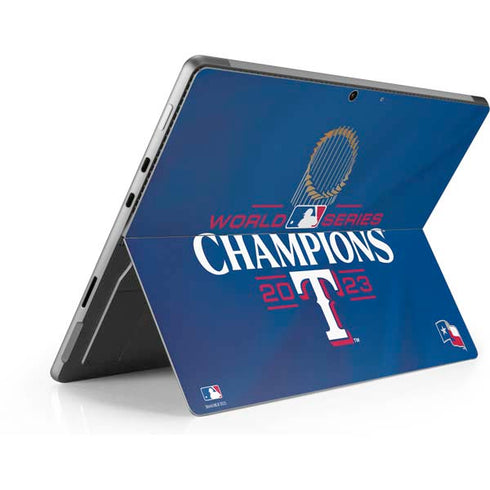 2023 World Series Champions Texas Rangers Surface Pro 9 Skin