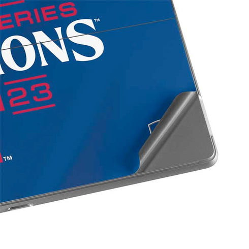 2023 World Series Champions Texas Rangers Surface Pro 9 Skin