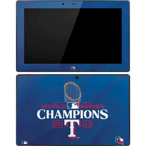 2023 World Series Champions Texas Rangers Surface Pro Tablet Skin