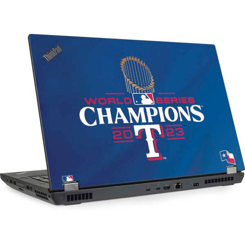 2023 World Series Champions Texas Rangers Lenovo ThinkPad Skin
