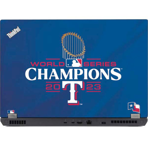 2023 World Series Champions Texas Rangers Lenovo ThinkPad Skin