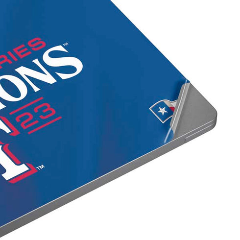 2023 World Series Champions Texas Rangers Universal Laptop 12in (9.8 x 6.8in) Skin