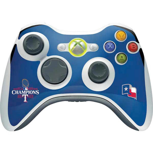 2023 World Series Champions Texas Rangers Xbox 360 Wireless Controller Skin