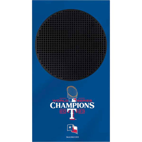 2023 World Series Champions Texas Rangers Xbox Series S Console Skin