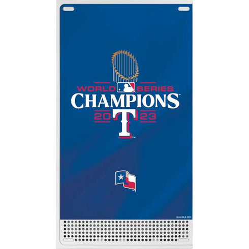 2023 World Series Champions Texas Rangers Xbox Series S Console Skin