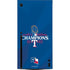 2023 World Series Champions Texas Rangers Xbox Series X Console Skin