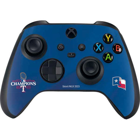 2023 World Series Champions Texas Rangers Xbox Series X Controller Skin