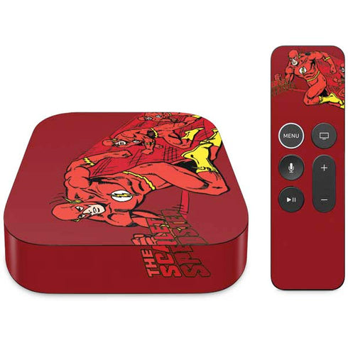 DC Comics The Flash Classic Art in Sequence Running pose Apple TV Skin
